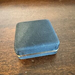 2" Vintage Sears Roebuck And Co. USA  Black Jewelry Hardshell Case